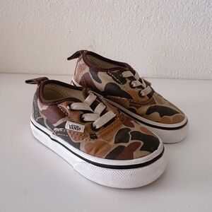 Toddler Camo Vans